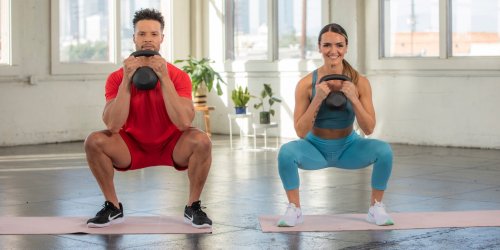 A 20-Minute Low-Impact Kettlebell Cardio Workout