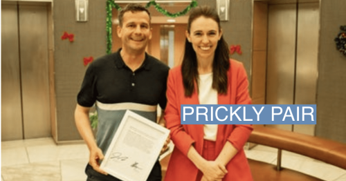 Jacinda Ardern and the politician she called an ‘arrogant prick’ raise $62,000 for prostate cancer research