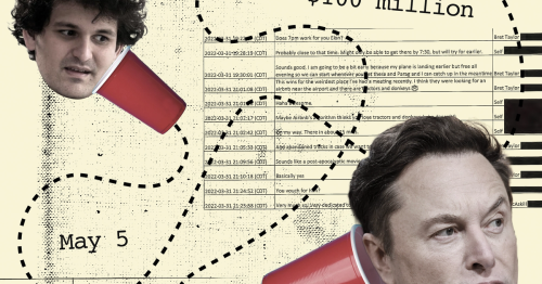 Sam Bankman-Fried, Elon Musk, and a secret text