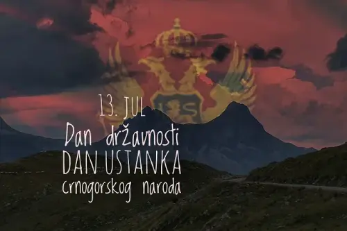 13 jul – Crna Gora slavi dan državnosti!