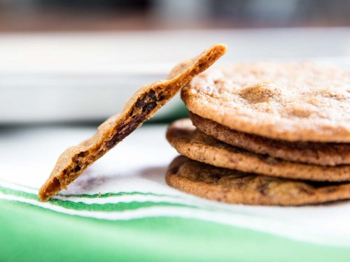 Tate's-Style Thin and Crispy Chocolate Chip Cookies Recipe