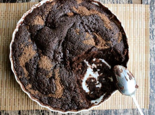 5 Minute Fudgy Chocolate Microwave Cake Recipe