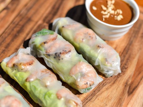 Vietnamese Grilled Shrimp Summer Rolls Recipe