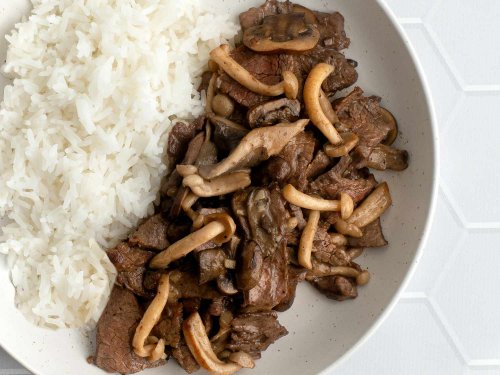 Easy Stir-Fried Beef With Mushrooms and Butter Recipe
