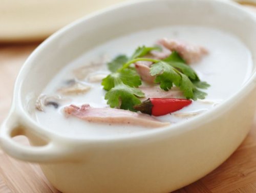 Chicken Coconut Soup (Tom Kah Gai) From 'Everyday Thai Cooking'