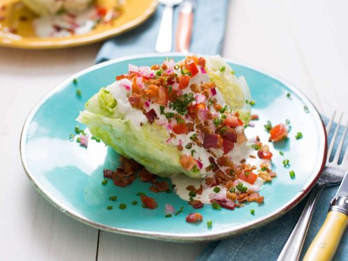 The Fully Loaded Iceberg Wedge Salad