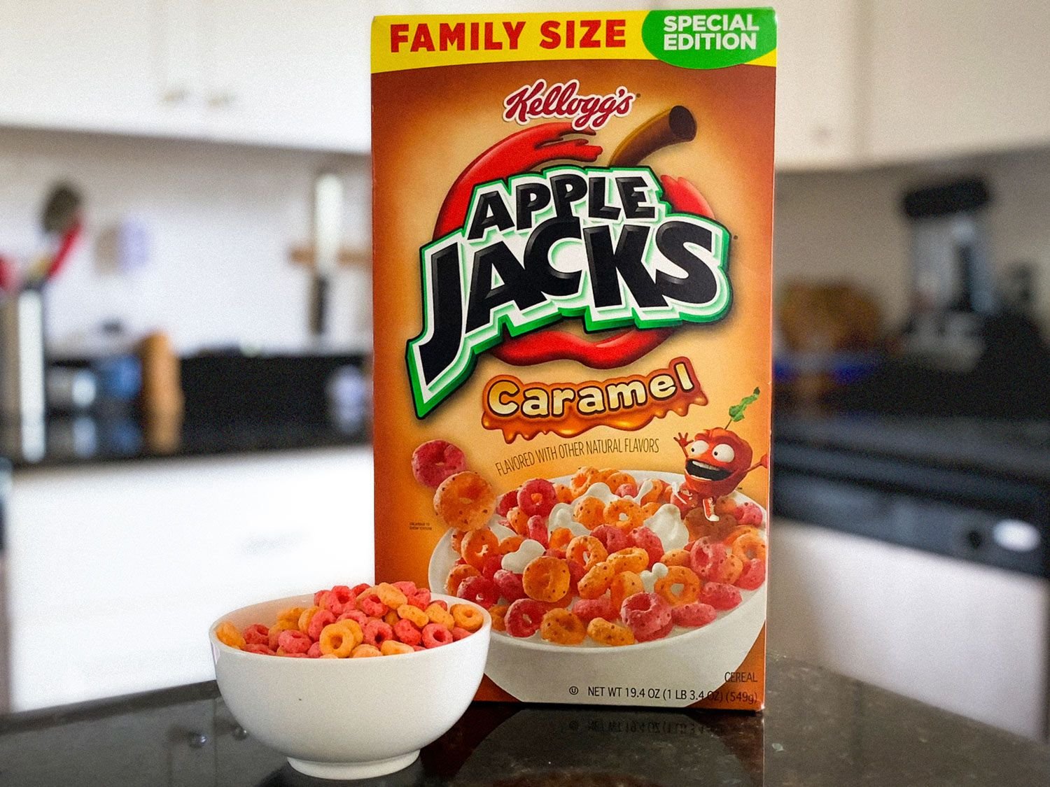 The 2020 of Cereal: Kellogg’s Apple Jacks Caramel Cereal, Reviewed