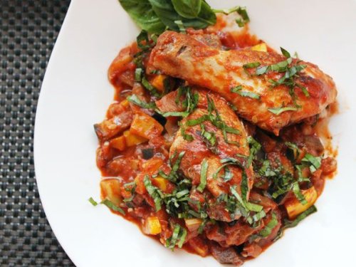 One Pot Wonders: Easy Ratatouille with Chicken