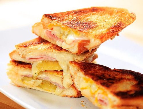 Faux Cubano Grilled Cheese Recipe