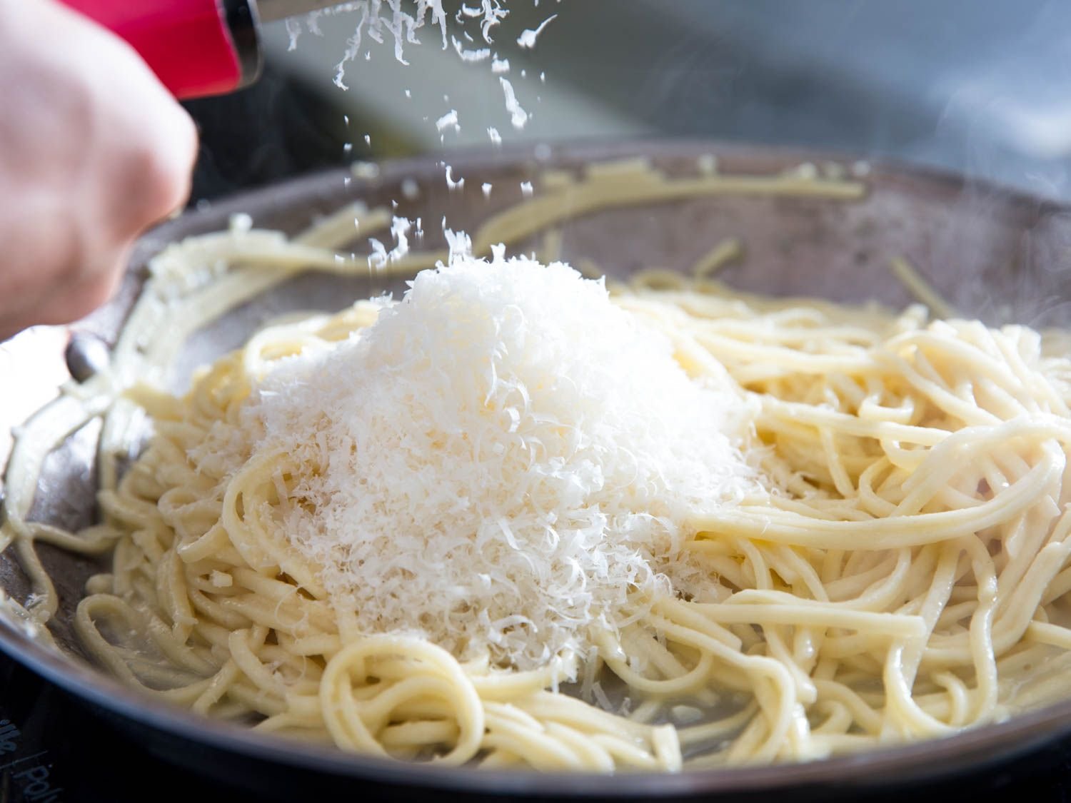 The Best Way to Finely Grate Cheese for Pasta