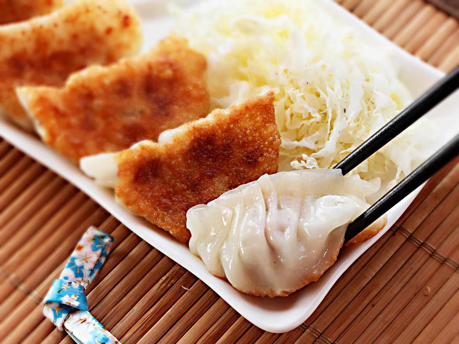 The Best Gyoza (Japanese Pork and Cabbage Dumplings) Recipe