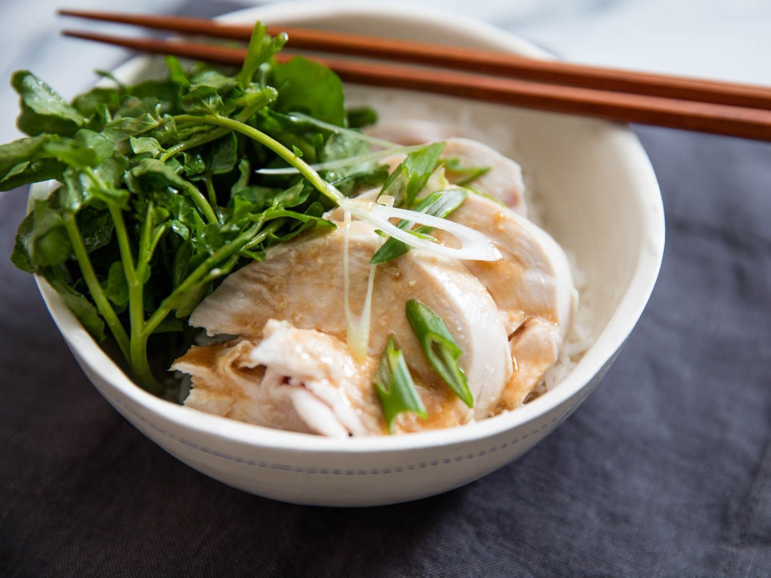 Cold-Start Your Way to the Tenderest Poached Chicken