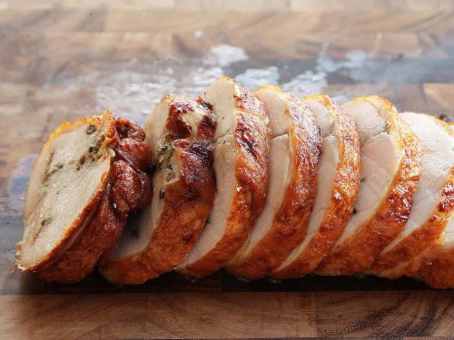 Sous-Vide, Deep-Fried Turkey Porchetta (Turchetta)
