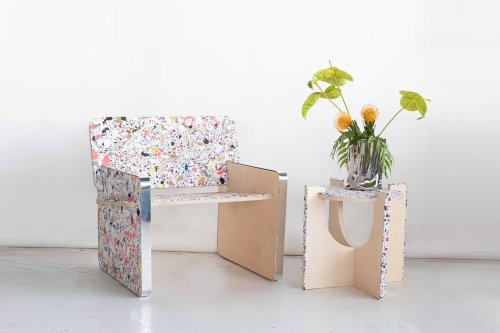 PARTICLE’s Furniture Made From Shoes Presented at NYCxDESIGN