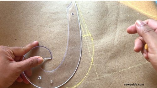 Using a French Curve in Sewing