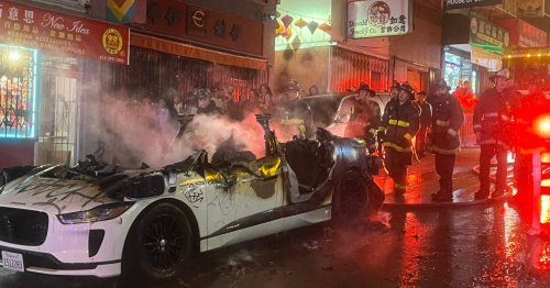 14-year-old boy arrested, charged in Chinatown Waymo robotaxi fire