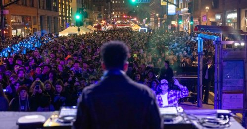 Photos: Thousands flock to huge free Toro Y Moi party downtown