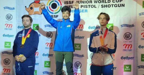 ISSF World Cup Junior: India’s Dhanush Srikanth wins gold in men’s 10m Air rifle event