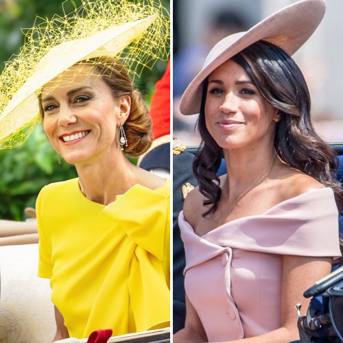 Fans Compare Kate Middleton's Elegant Olive-Green Wimbledon Dress To Meghan Markle's 'Kermit' Green Look From Her Final Days As A Working Royal