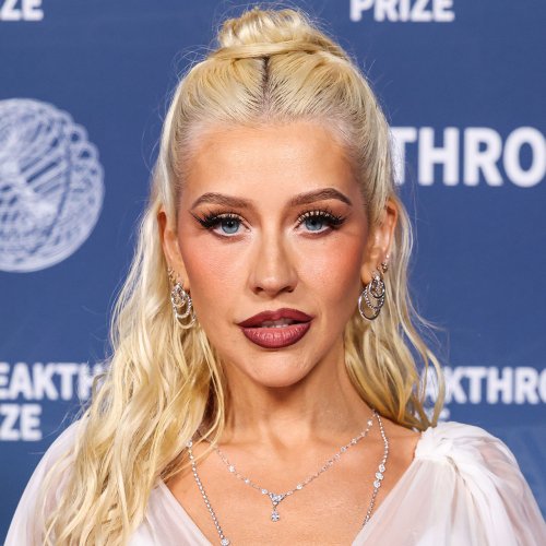 Christina Aguilera Turns Up The Heat In A Plunging Poofy Gown For Hollywood Bowl Performance: 'Gorgeous Girl'