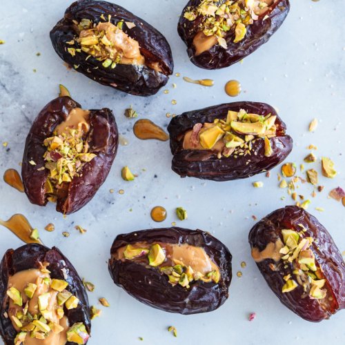 These Are The Healthiest Sweets To Eat While Losing Weight 'Without Adding Substantial Calories,' According To Experts: Almond Butter Stuffed Dates & More