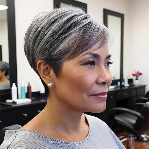 7 Flattering Gray Hairstyles Mature Women Can Try For A Chic Look This Season, According To Stylists