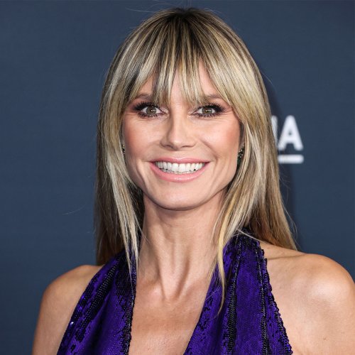 Heidi Klum removes her make-up and transforms her bare face with heavy ...