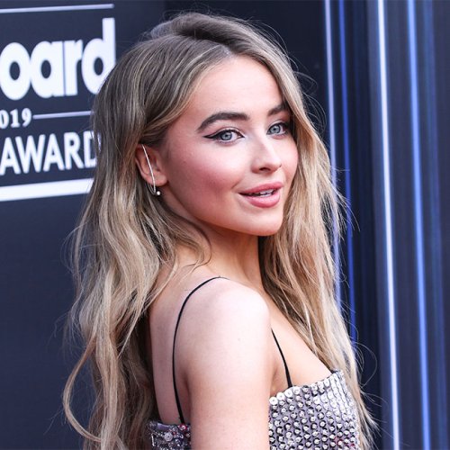 Sabrina Carpenter Leaves Fans Speechless In A Slinky Black Dress On The Cover Of Her New Album—She's Showing So Much Skin!