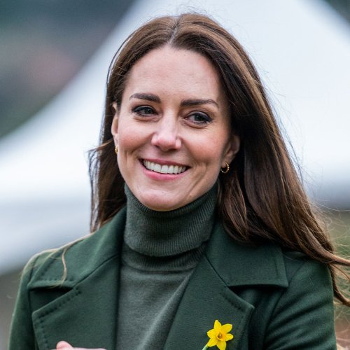 Kate Middleton Shows Off Her New Curtain Bangs Hair Transformation With Stunning Loose Updo