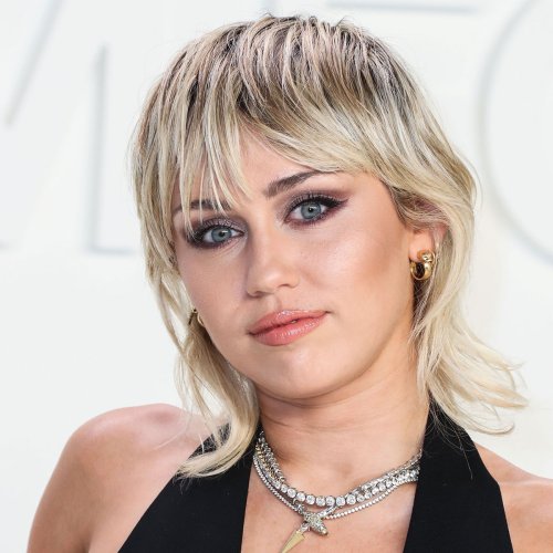 Miley Cyrus Turns Up The Heat In LBD With Sheer Bustier For 31st Birthday On Instagram