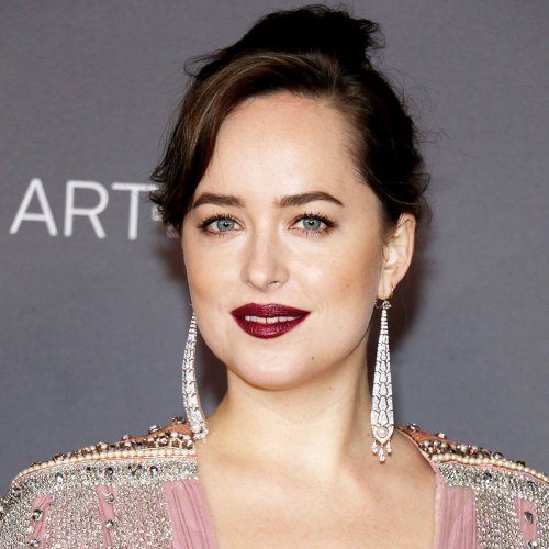Dakota Johnson Just Paired A Jaw-Dropping Tiny Denim Corset With Baggy