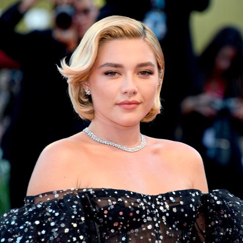 Florence Pugh Is Effortlessly Chic In Valentino Micro-Mini Shorts And ...