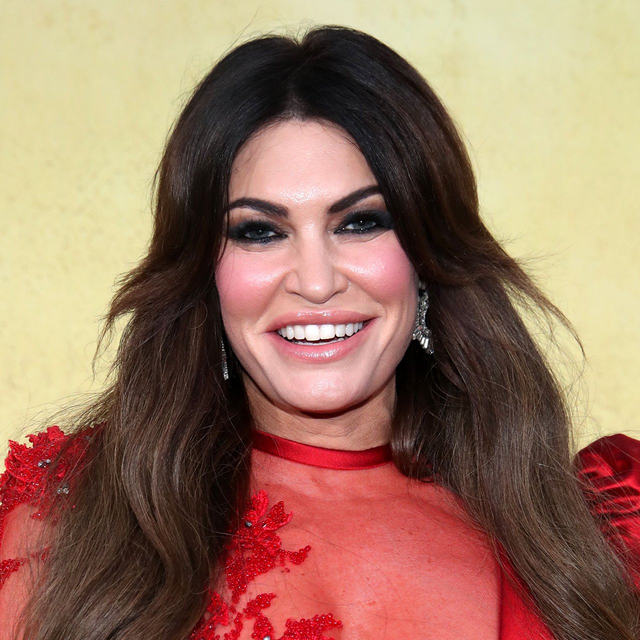 Fans Beg Kimberly Guilfoyle To 'Get A Stylist' After She Wears 'Tacky' Sheer Jewel-Encrusted Dress At Paris Fashion Week