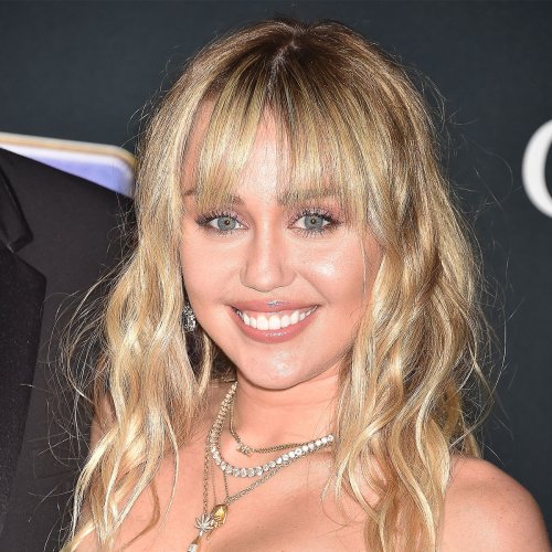 Miley Cyrus Is A Stunner In A High-Cut Metallic Gold Swimsuit To ...