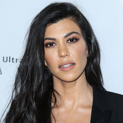 Kourtney Kardashian Shows Off Her MakeupFree Skin While On A Coffee