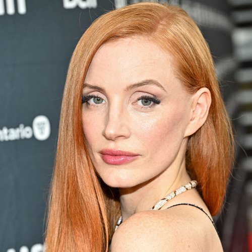 Jessica Chastain Wore The Most Risqué Backless Armani Privé Gown For Toronto International Film Festival—We’re Blushing For Her!