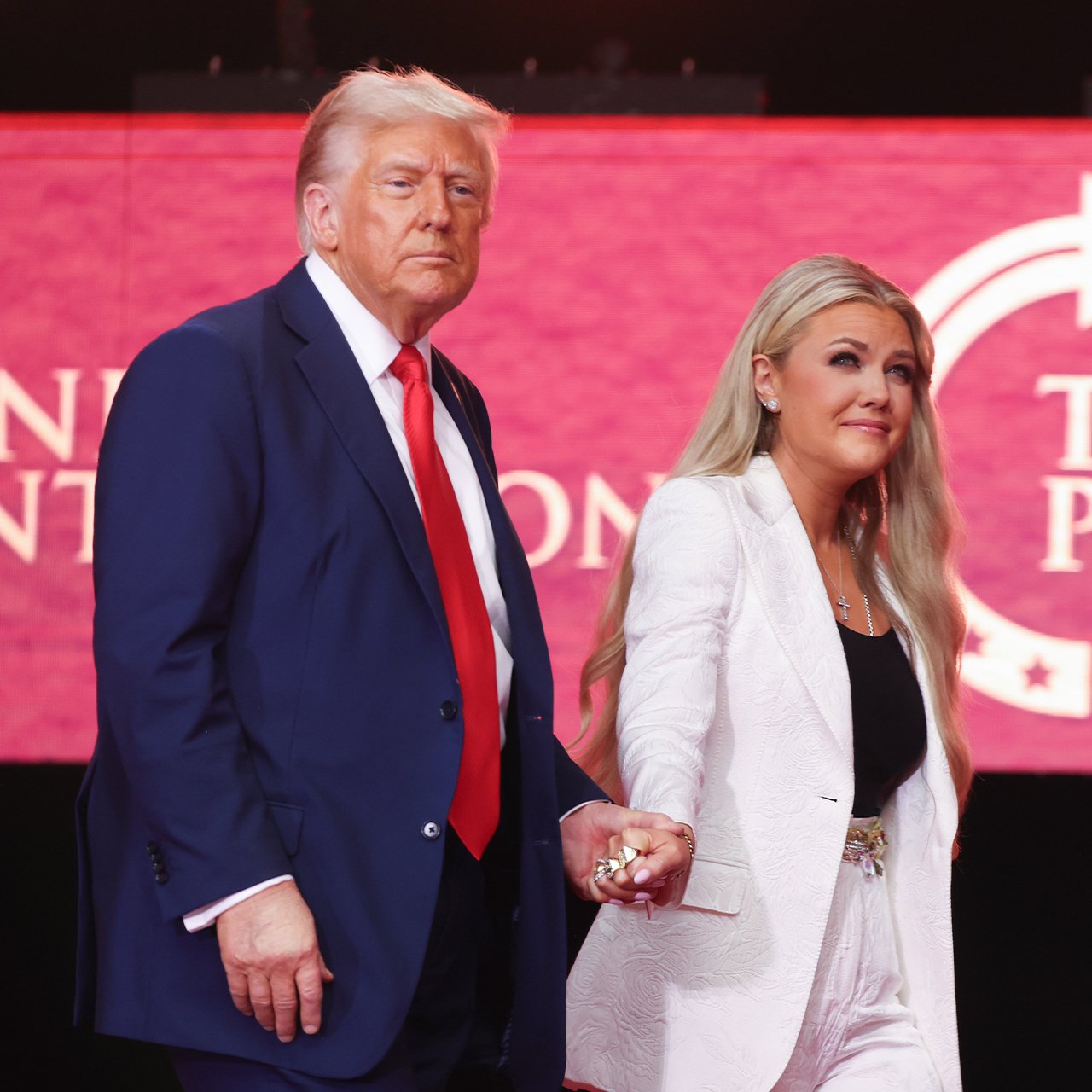 The Internet Reacts To Resurfaced Viral Clip Of Erika Kirk Moving Her Hand Away From Donald Trump's Alleged 'Diaper': 'S