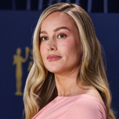 Fans Say Brie Larson Looks 'Just Stunning' As She Flashes Her Sculpted Abs In A Versace Two-Piece Dress