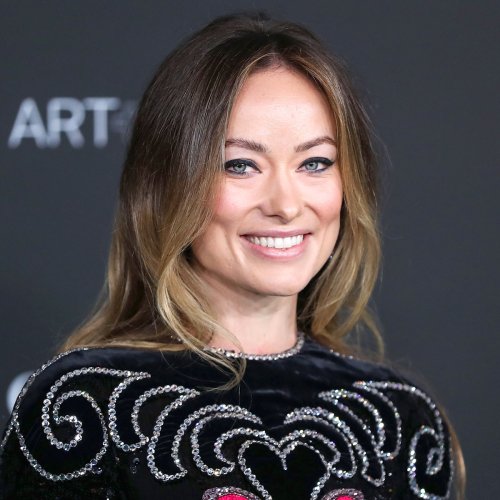 Olivia Wilde Bares It All In A Black Sheer Lace Dress At The People's ...