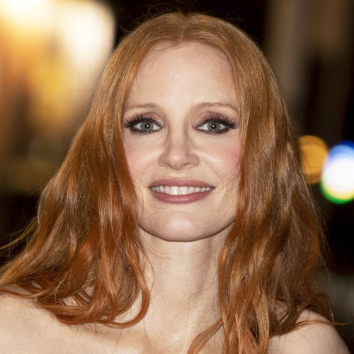 Jessica Chastain Shines In A Gucci Sequin Gown For San Sebastian Film Festival Red Carpet