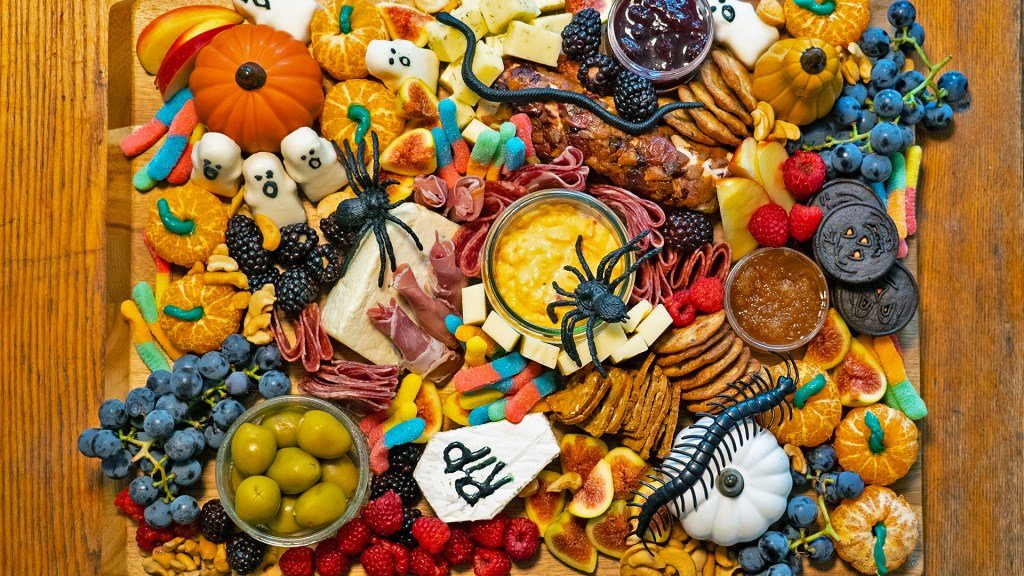 This Easy Halloween Charcuterie Board Brings All of the Tricks & Treats Right to Your Table