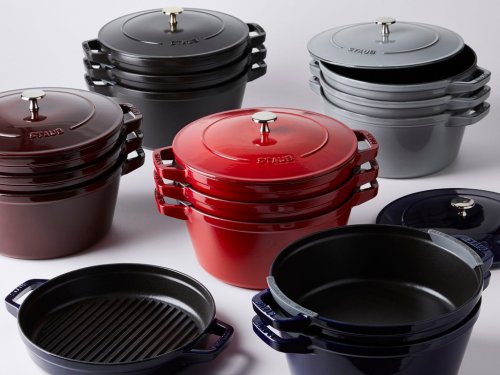 This Stackable Staub Cast Iron Cookware Set Is A Luxurious Valentine's Day Gift For Cooks