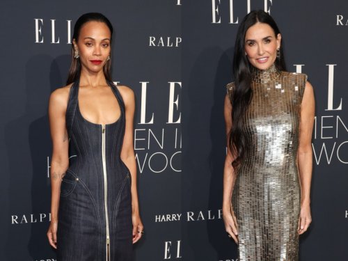 Zoe Saldaña, Demi Moore & Best-Dressed Stars at the 2024 Elle Women in Hollywood Celebration