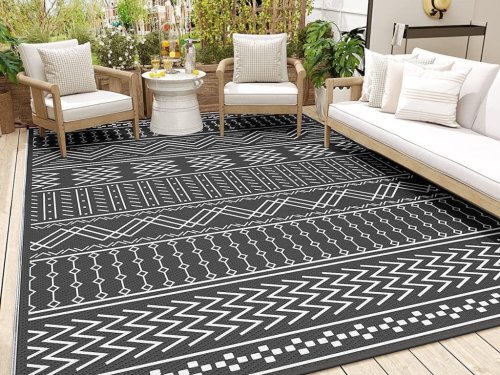 Walmart Is Having a Huge Sale on Outdoor Rugs & Styles Are Marked Down to Under $30