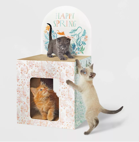 Target Is Selling The Cutest Easter-Themed Cat Scratcher For Just $17