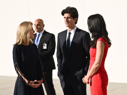JFK Jr.’s Nephew Jack Schlossberg Looks Like the Spitting Image of Him During Recent Meeting With Prince William