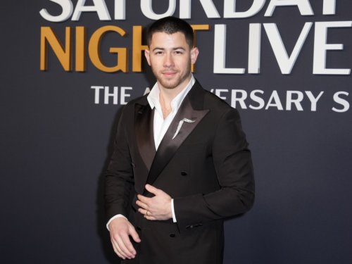 Nick Jonas Is Decked Out in Ribbons & Frills With a Little Help From His Daughter Malti Marie