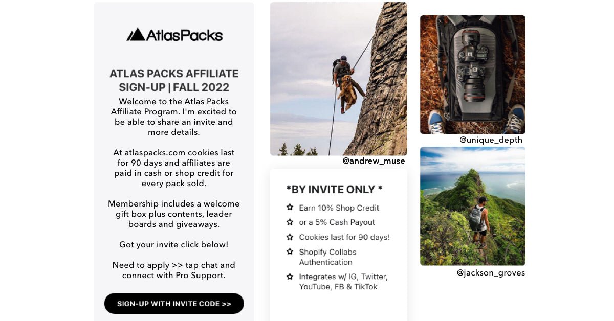 Atlas Packs | Best Technical Camera Backpacks for Travel and Trekking