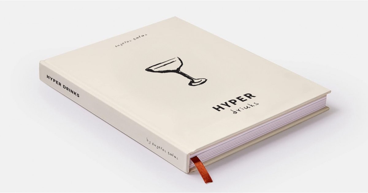 Make the best cocktails you’ve ever tasted with Hyper Drinks book from master mixologist Angelos Bafas