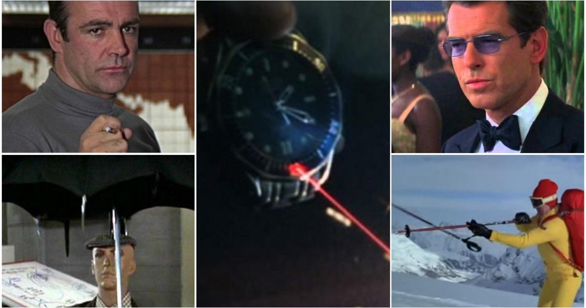 Best Bond Gadgets: from flamethrowing bagpipes to the original smartwatch